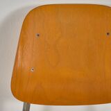 6 chaises de style industriel, vers 1950