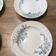 Lot 4 assiettes Terre de Fer Rameau Longchamp