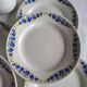 Set of 6 HBCM France Colette Dinner Plates