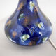 Mid-century Ceramic & Fabric Table Lamp, Czechoslovakia