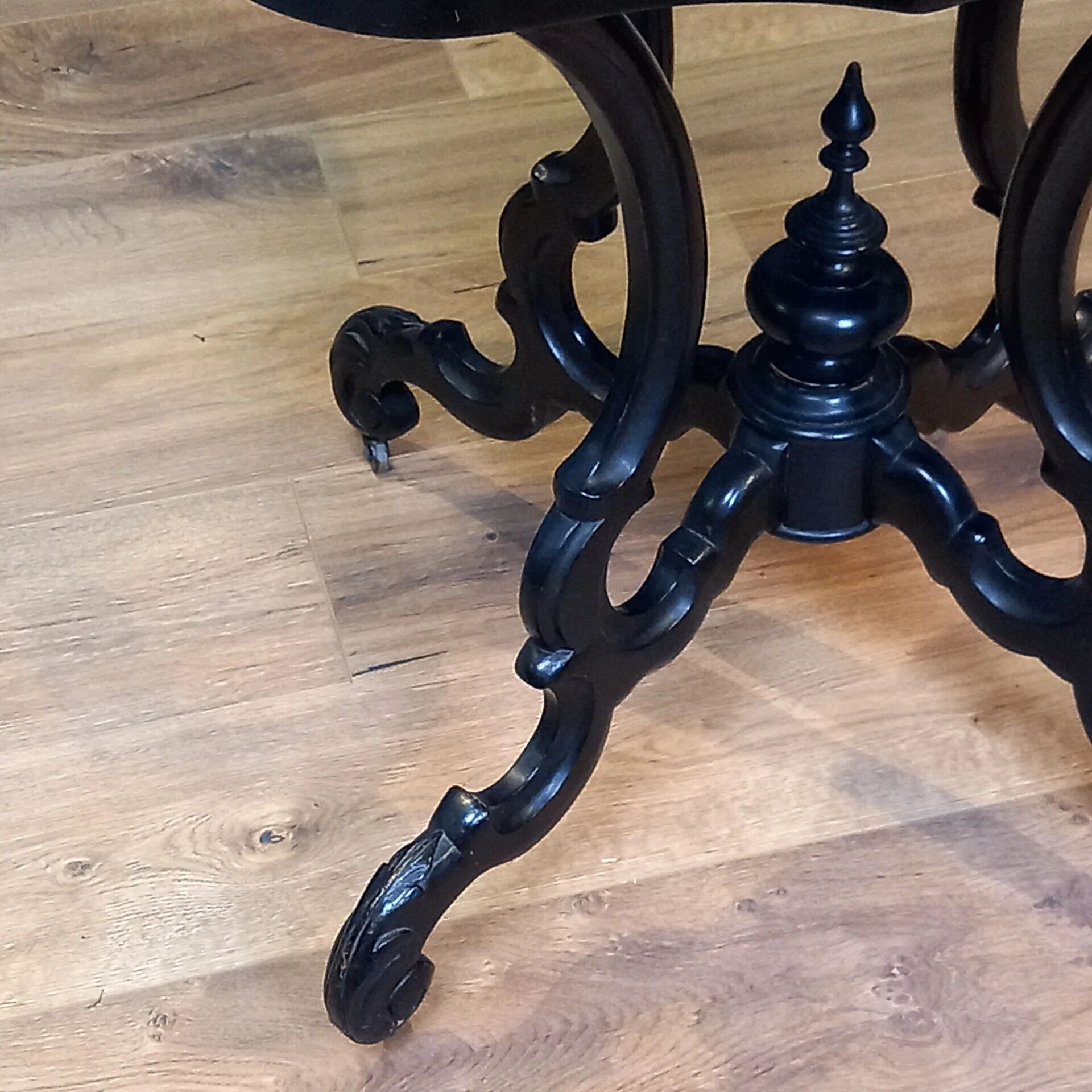 Antique wine table, Dutch Willem III in Horrix style - Tea table - Coffee t