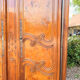 Bressane wardrobe in walnut in Louis XV style, 19th century.
