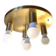 Space Age brass ceiling light by Schmitz Leuchten