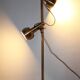 Vintage brass floor lamp, Hans Schmidt, 70s