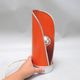 Foglio orange lamp by Lamperti from the 1960s