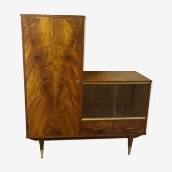 Furniture bar vintage rosewood veneer