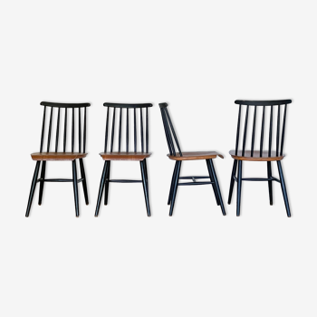 Set of 4 chairs model Fanett by Ilmari Tapiovaara