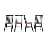 Set of 4 chairs model Fanett by Ilmari Tapiovaara