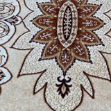 Pure combed wool Persian rug with flowers 200x300 Teppich imperial