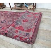 1960s - Vintage Turkish Hand-Knotted Herki Runner Rug - 75x365