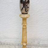 Colonne en albâtre