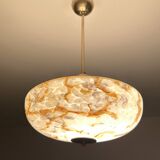 Art Deco Glass Pendant Light