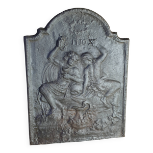 Plaque de cheminée en