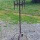 Lampadaire des années 50 en fer forgé