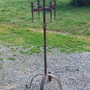 Lampadaire des années 50 en fer forgé