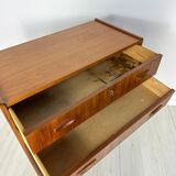 1960s Vintage Original Danish Teak Chest of Drawers