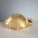 Cendrier en verre en forme de tortue, fabrication Murano, vintage XXe siècle