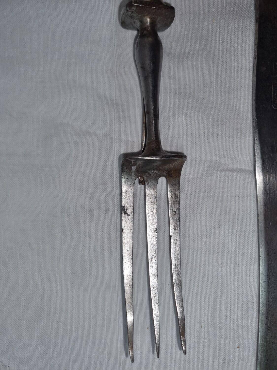 Couverts,à viande, corne début XXéme