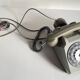 Telephone vintage gris p.t.t. paris
