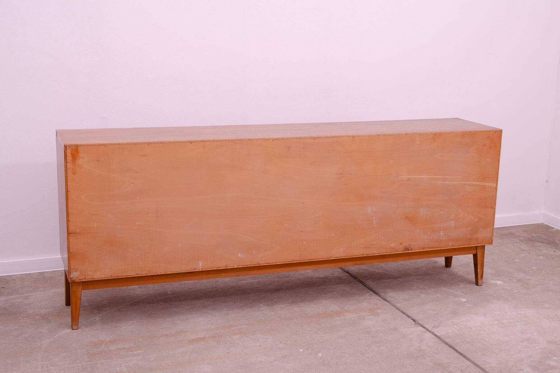Enfilade longue de style scandinave par Sedláček & Vyčítal, Tchécoslovaquie, années 1960