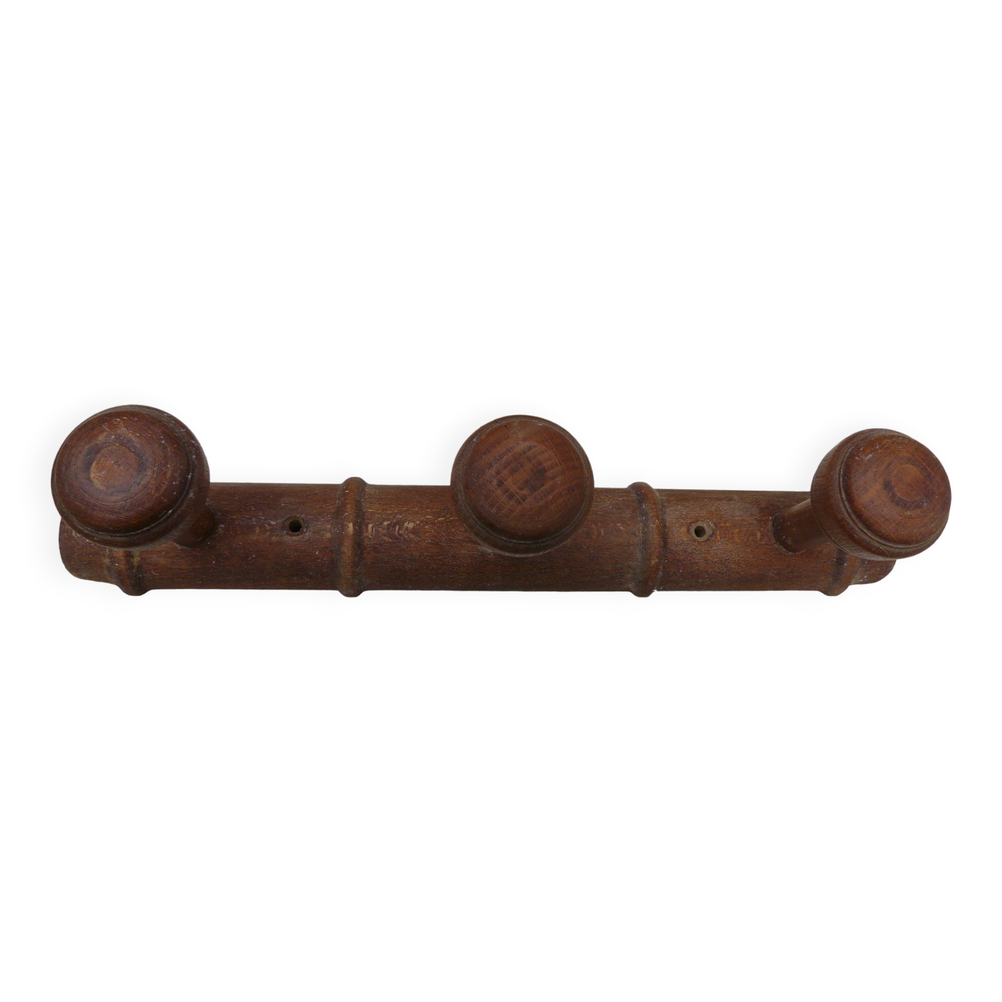 Wooden coat rack