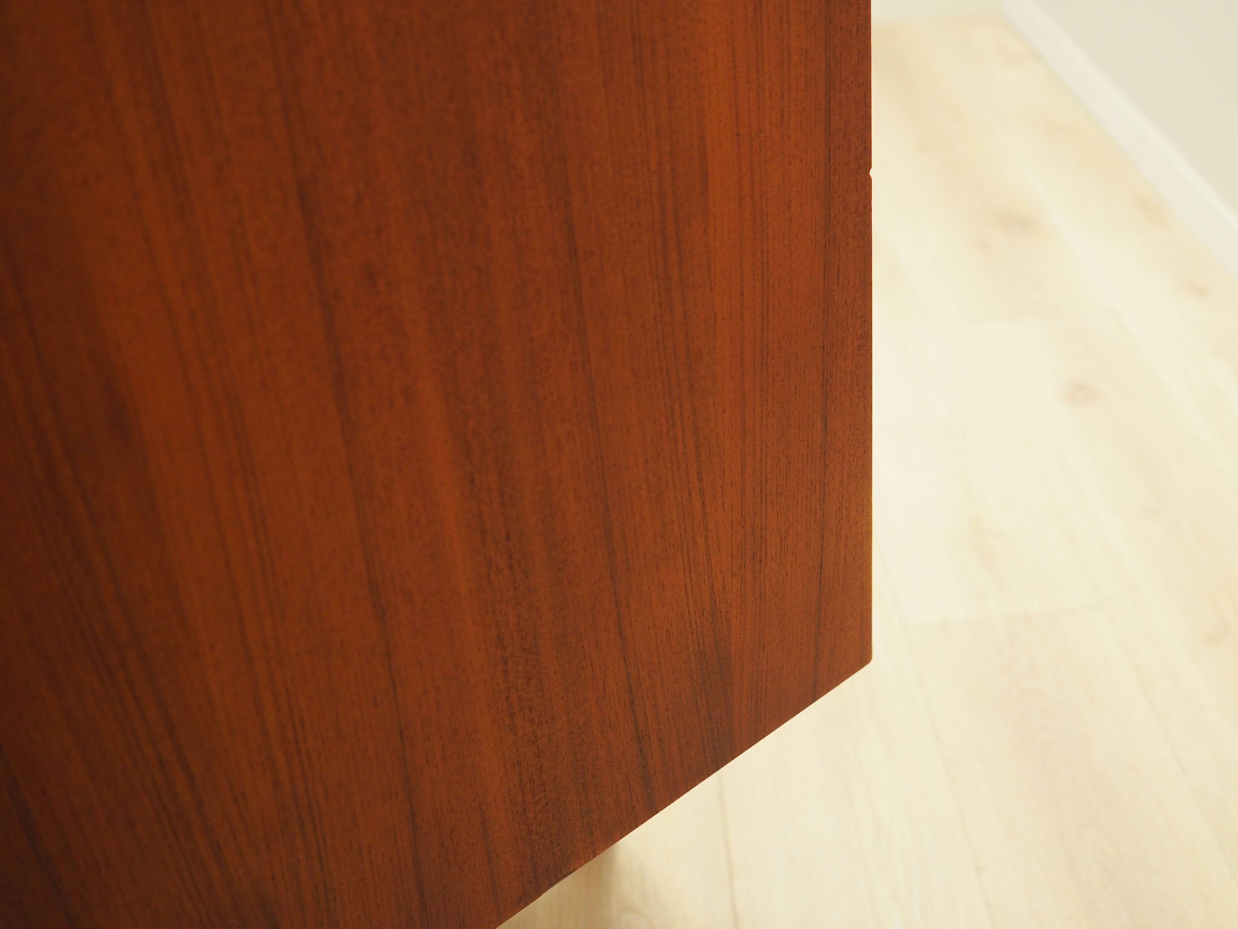 Teak highboard, Danish design, 1960s, production: Denmark