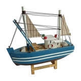 Wooden boat model