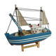 Wooden boat model
