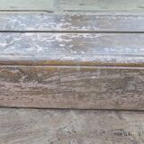 Burmese teak mirror