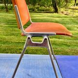 Chair Castelli DSC106 Design Giancarlco Piretti, metal, synthetic coating