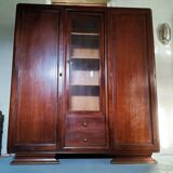 Art deco library cabinet