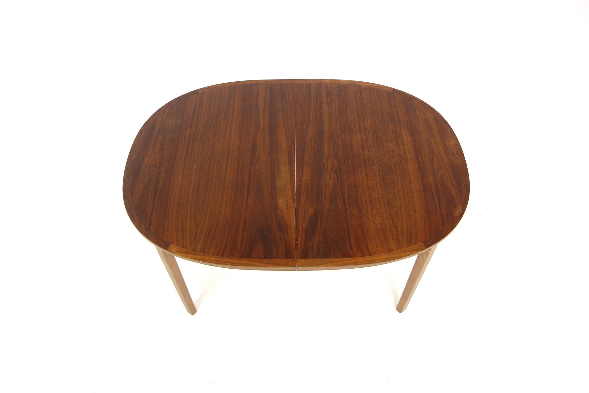 Scandinavian walnut dining table, Sweden, 1960