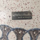 Ceramic vase sign accolay vallauris