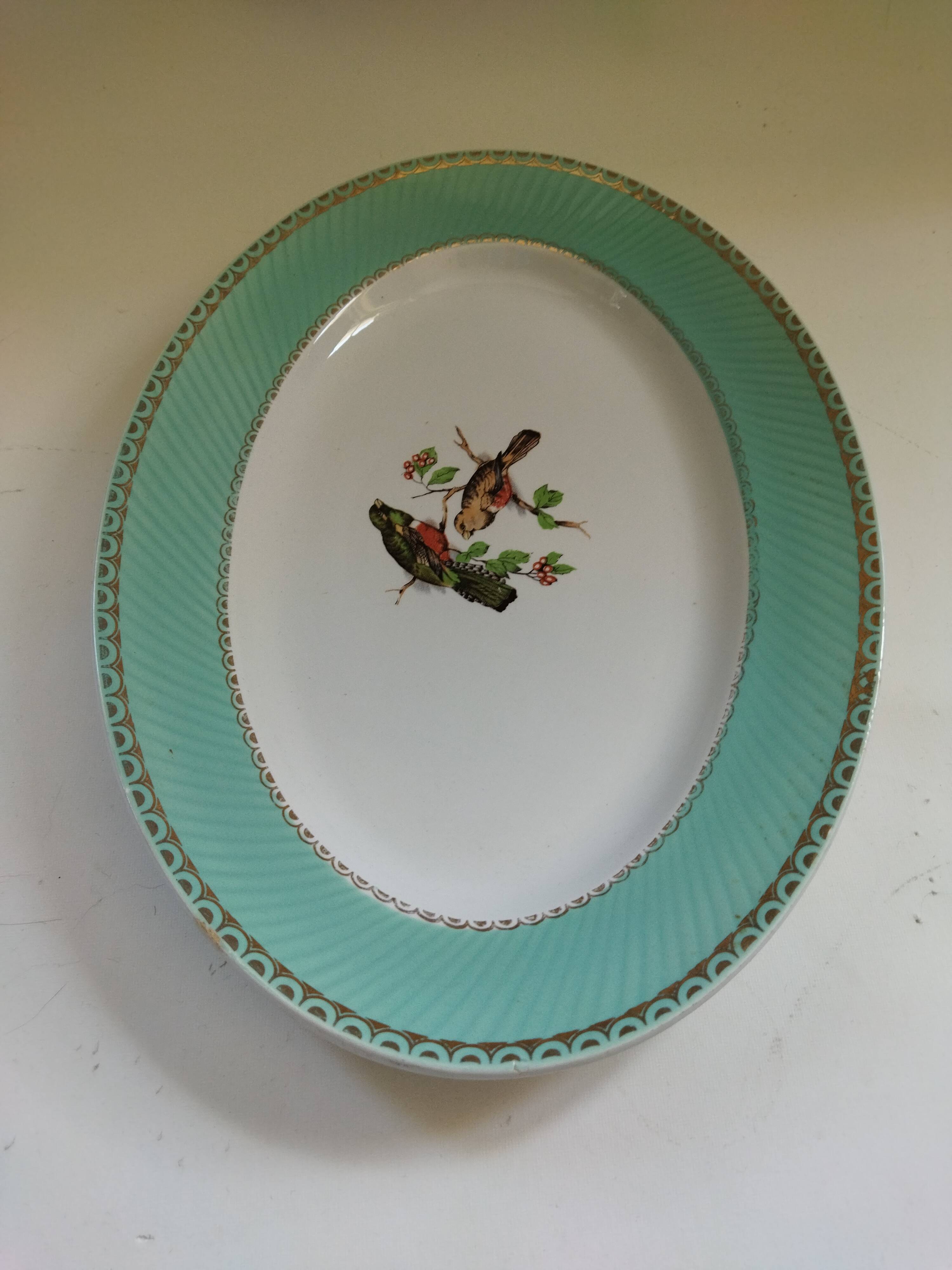 Dish Fenal Badonviller "Birds"