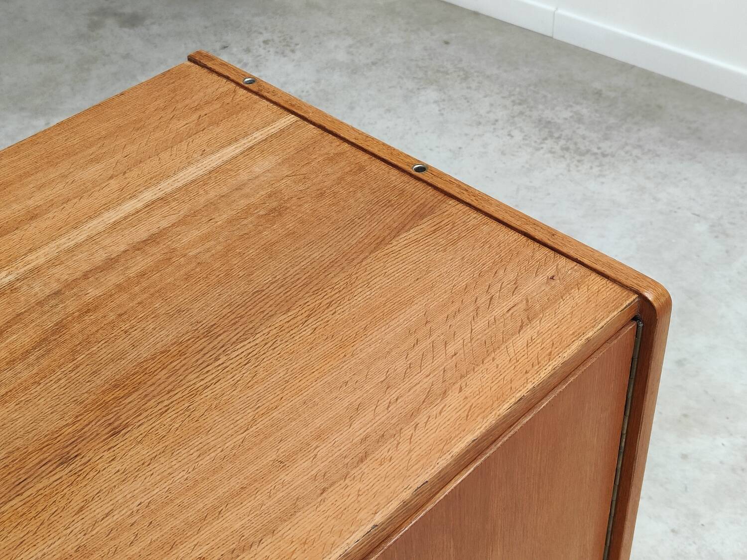 U-458 black and white sideboard by Jiri Jiroutek for Interier Praha