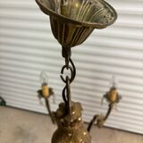 Bronze pendant chandelier