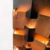 Danish copper pendant light from the mid-century by Lyfa, 1960s.
