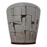 Large lava ceramic cachepot, 1970s