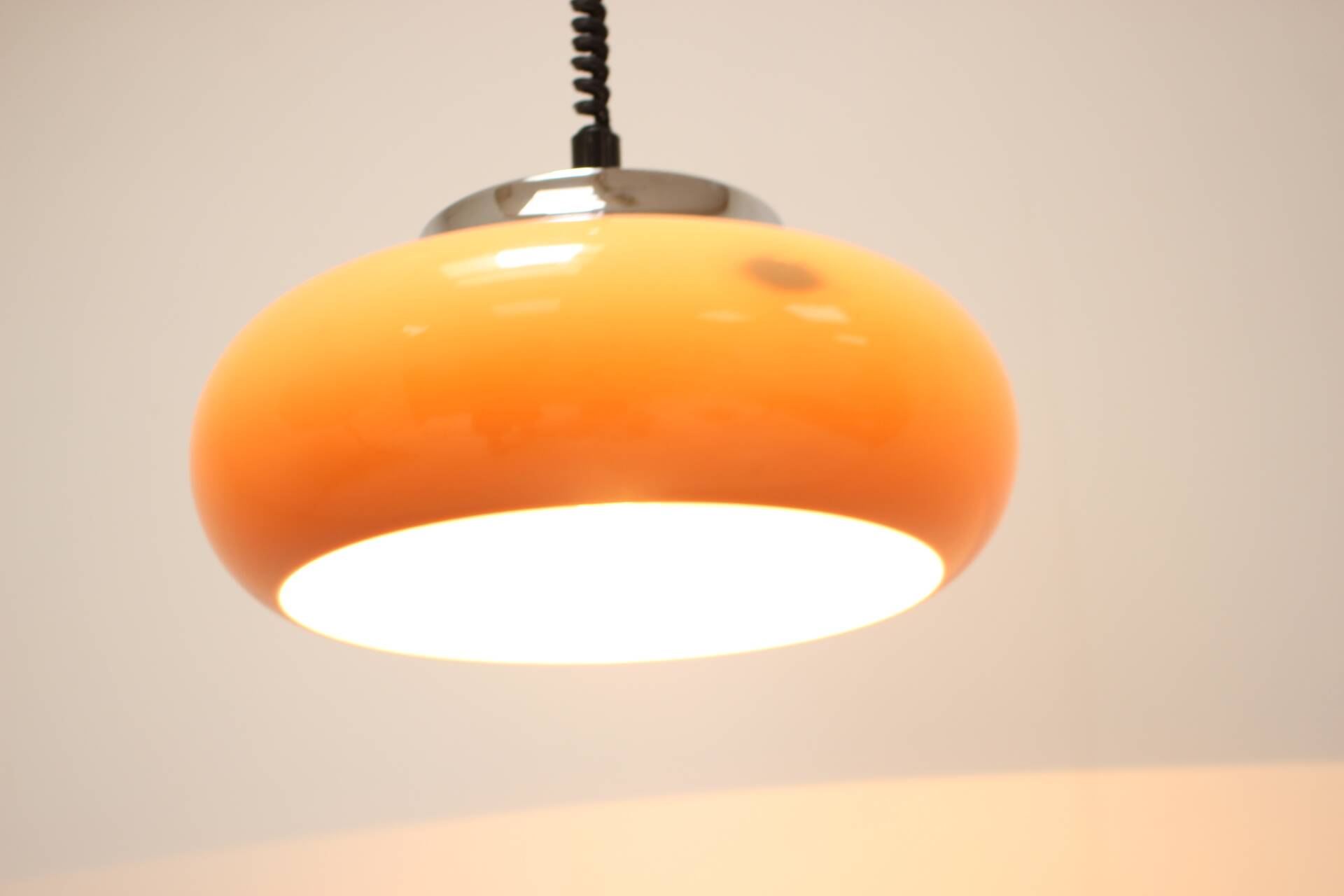 Mid Century Pendant Meblo, Harvey Guzzini, Italy, 1970s