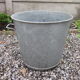 Old zinc basin