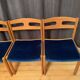 Set of four Asko Export chairs, Finland, 1960s
