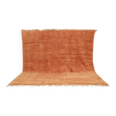 Grand tapis Mrirt 330×310 cm – Tapis berbère de luxe en laine terracotta, GO-969