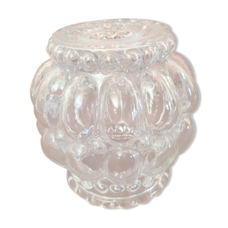 Moulded glass globe