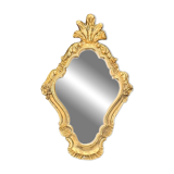 Small gold wall mirror – vintage rococo style