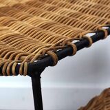 Magazine rack side table