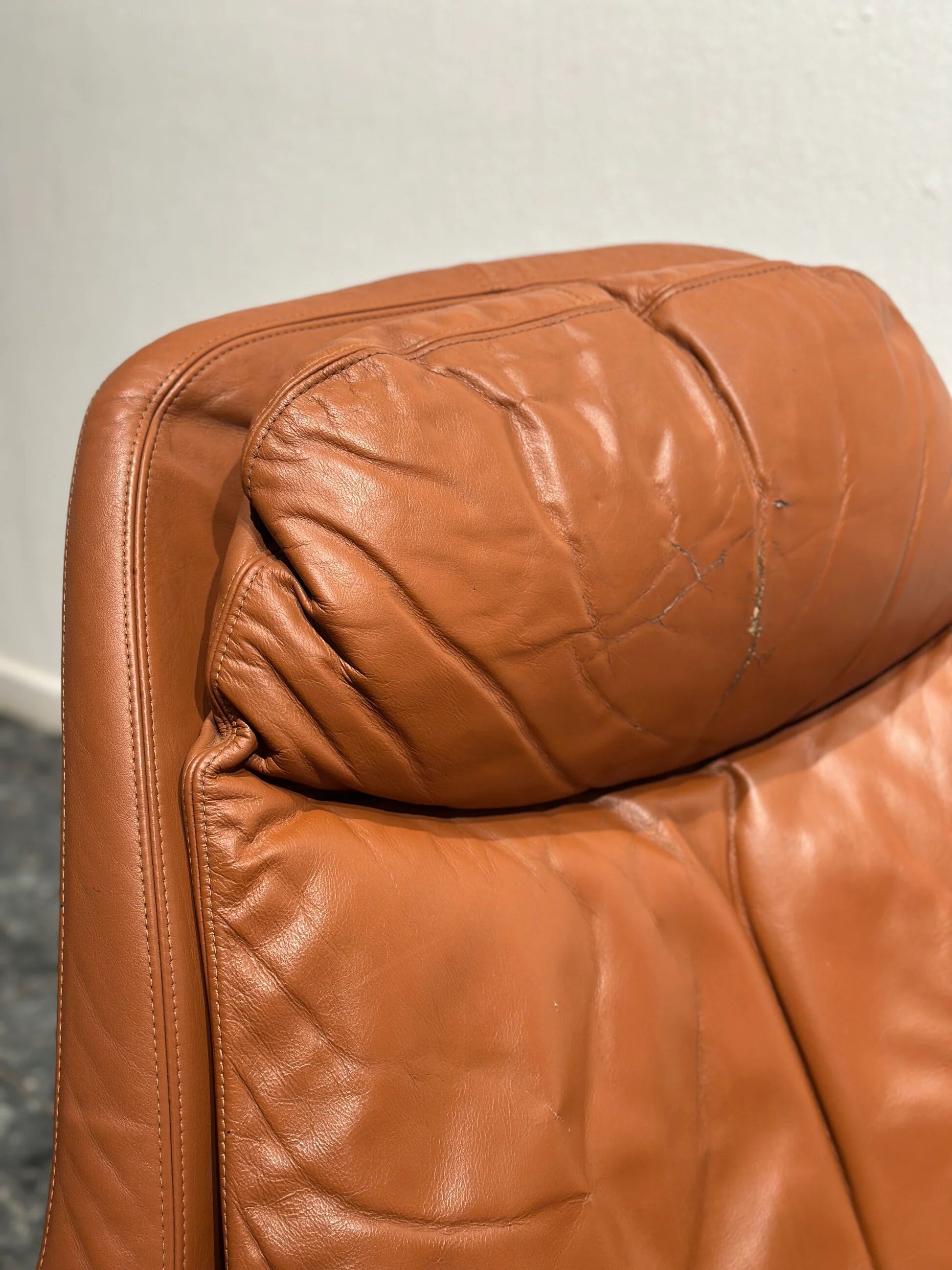 Chaise longue Saporiti P60 vintage par Vittorio Introini