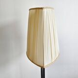 Lampadaire en métal laqué noir, 1950