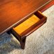 Vintage Danish teak coffee table by E.W. Bach for Toften Møbelfabrik
