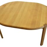 Niels Bach oval dining table 'Korshavn' - japandi / vintage / Danish design
