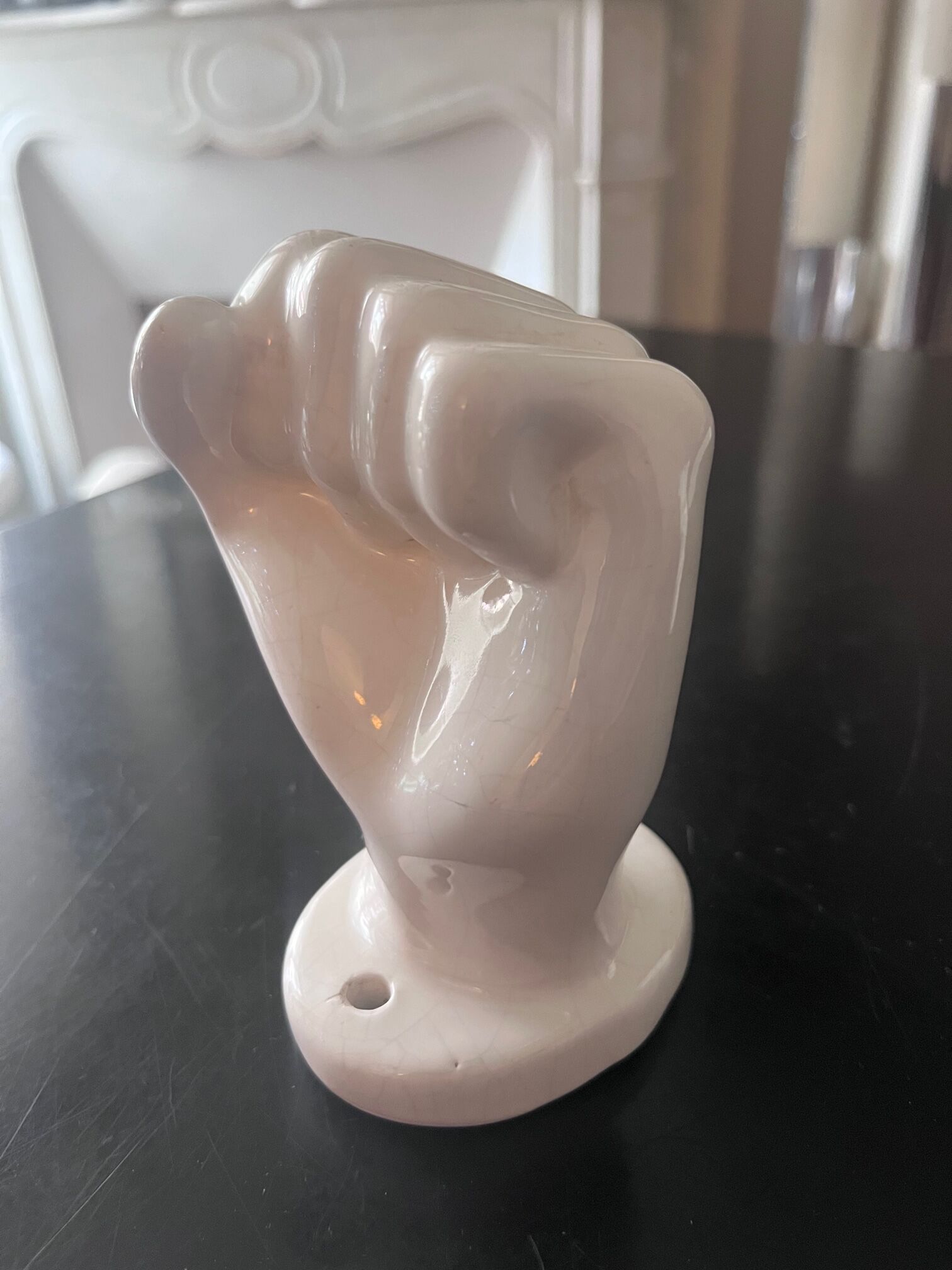 Pair of candle holders